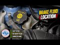 Kia Picanto 2019 Petrol 998cc Brake Fluid Reservoir Location