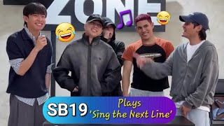 SB19 PLAYS SING THE NEXT LINE GAME