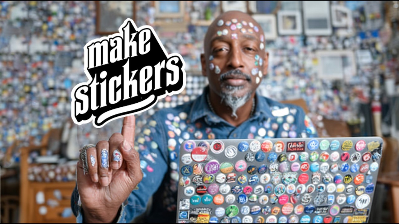 Изготовление наклеек будет эффективным только в том случае, если вы перестанете это делать.