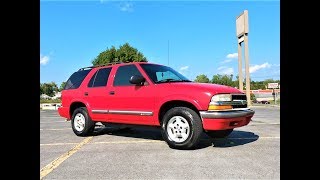 2000 Chevy Blazer 4X4 V6 Start Up, Tour and Review