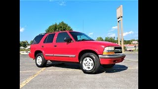Athlete Statistics 2000 Chevy Blazer 4X4 V6 Start Up, Tour and Review