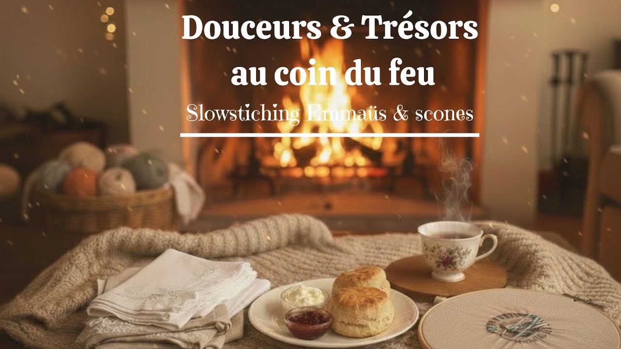 Vlog - Douceurs et trésors au coin du feu 💕 