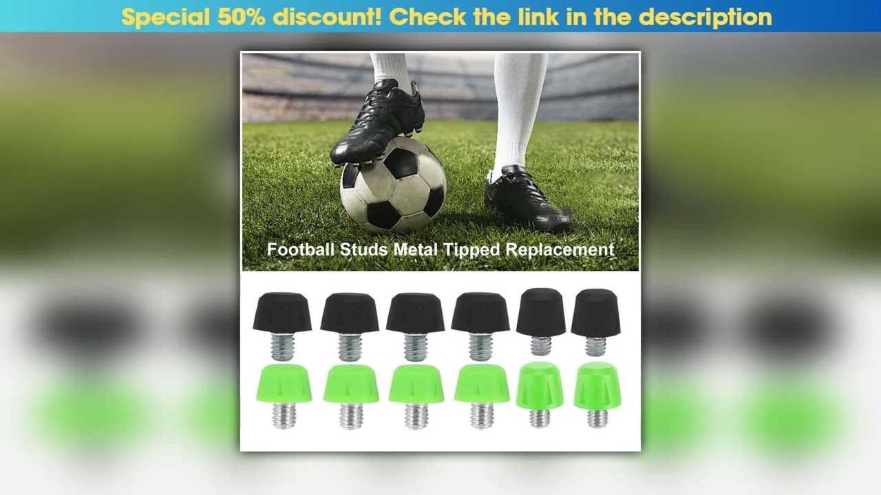 Football Boot Studs Non Slip Thread Screw M6 Professional Replacement Spikes 8mm 11mm Track Shoes