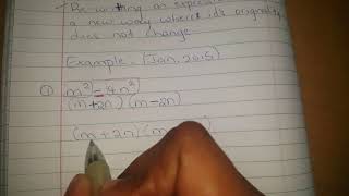 Difference of two squares |Factorization| CSEC Math|Mathsis4U