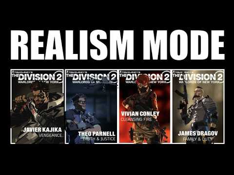 Vivian Conley COMPLETO  Nuevo Modo Realista The Division 2 Gameplay