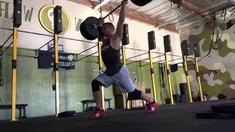 Clean - front squat - jerk complex - TTT