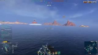 World of Warships Benson 3167 BASE XP -Tears of the Desert