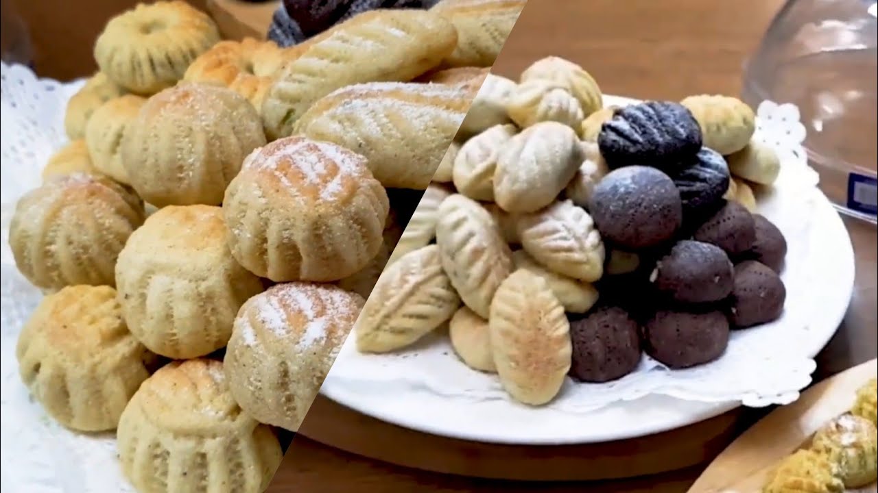 معمول العيد بالسميد (مع معمول بالشوكولاته لأول مرة!) على طريقتي | عادي + كيتو