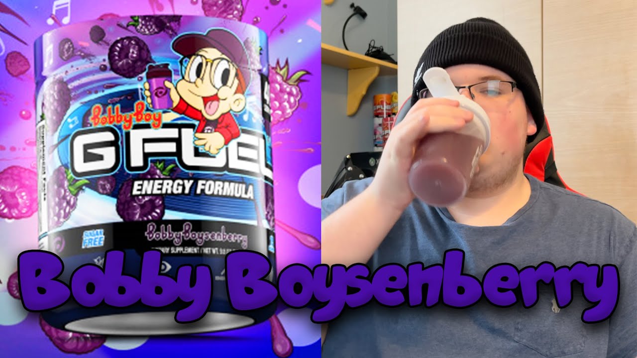 GFUEL Bobby Boysenberry Review! YouTube