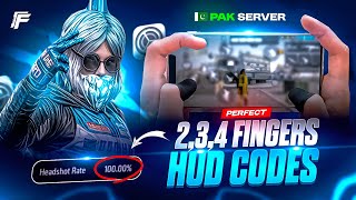 WORLD BEST CUSTOM HUD AND CODES FOR PAKISTAN SERVER 🇵🇰🤯🔥 | PERFECT 2,3,4 FINGER HUD IN FREE FIRE 🔥🤩 screenshot 5