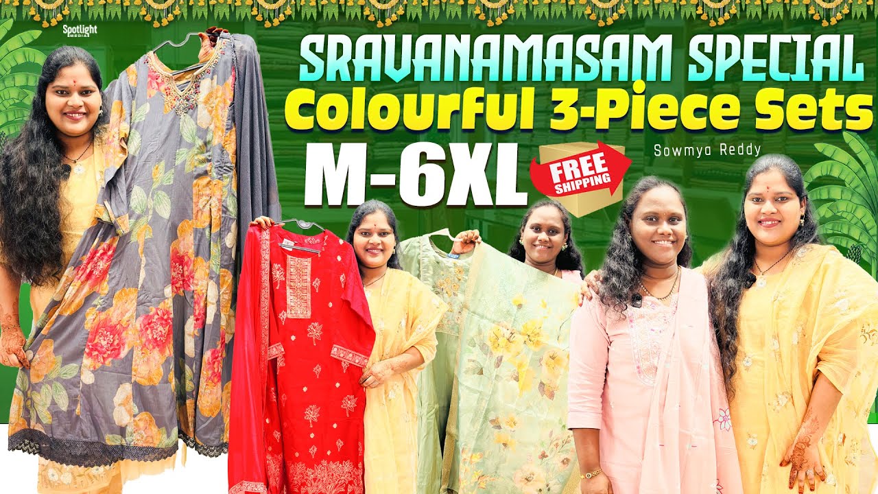 🤑 Sravanamasam GLOW UP! Budget Traditional Dresses M-6XL You NEED This Festive Season!