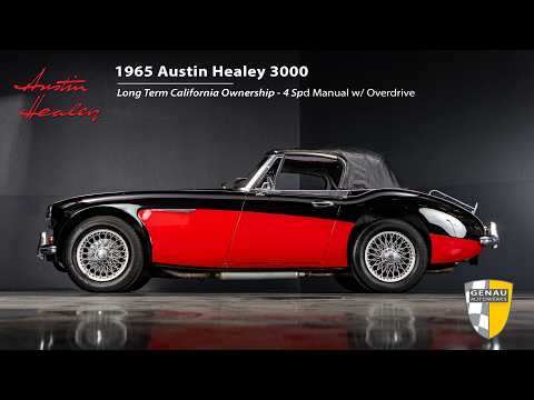 A long term love affair, the 1965 Austin Healy 3000 BJ8! - YouTube