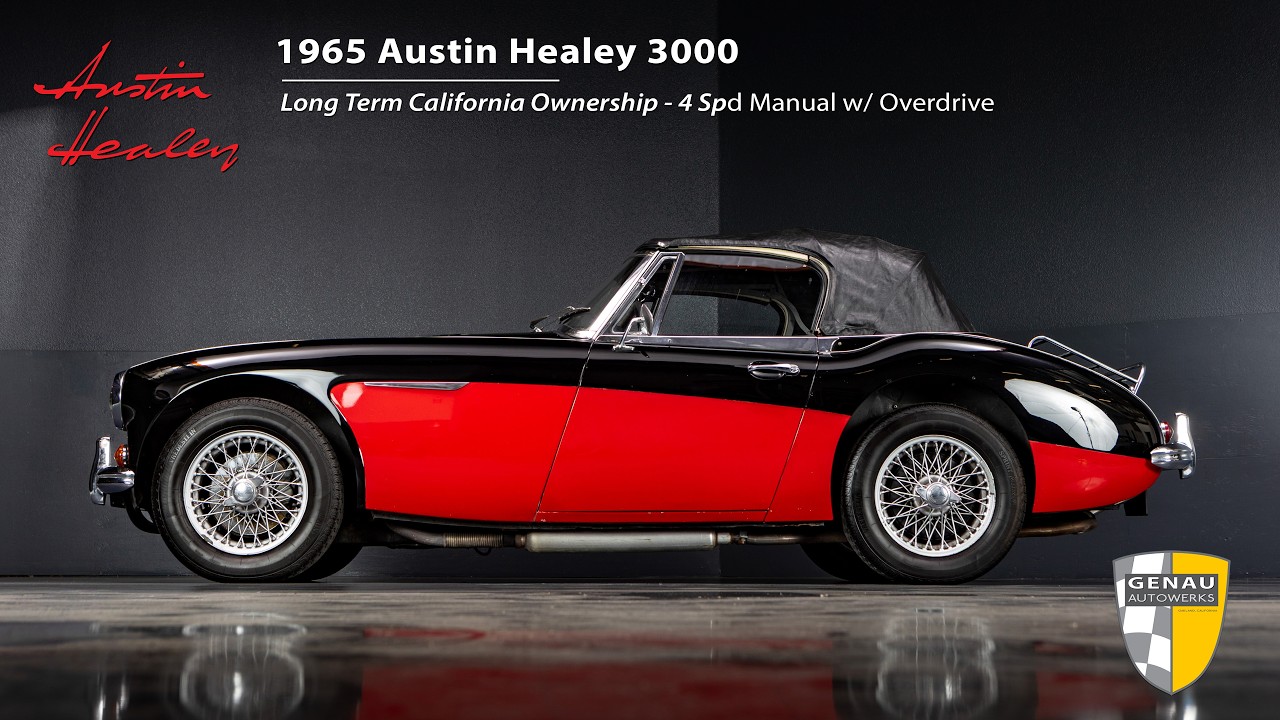 A long term love affair, the 1965 Austin Healy 3000 BJ8! - YouTube