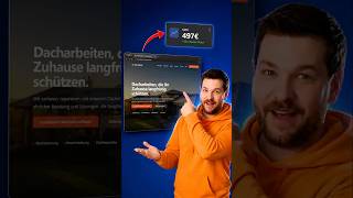 KI Website für Dachdecker erstellen 🚀 #shorts