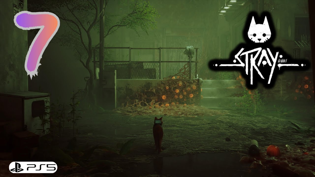 STRAY PS5 - PART 7 GAMEPLAY WALKTHROUGH | HotRod Rider