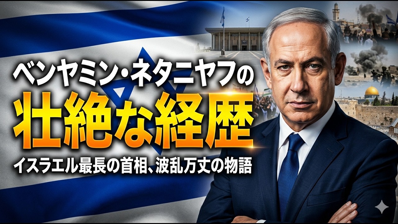 国際指名手配中?のネタニヤフ首相の壮絶な経歴
