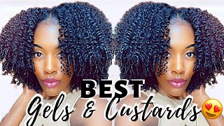 BEST GELS AND CUSTARDS FOR NATURAL HAIR (Defining and Moisturizing) | My Week of Favorites Day 5