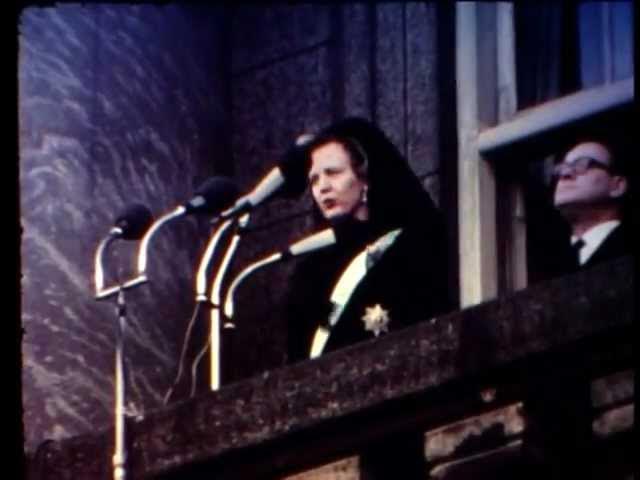 H.M. Dronningens proklamation i 1972 -