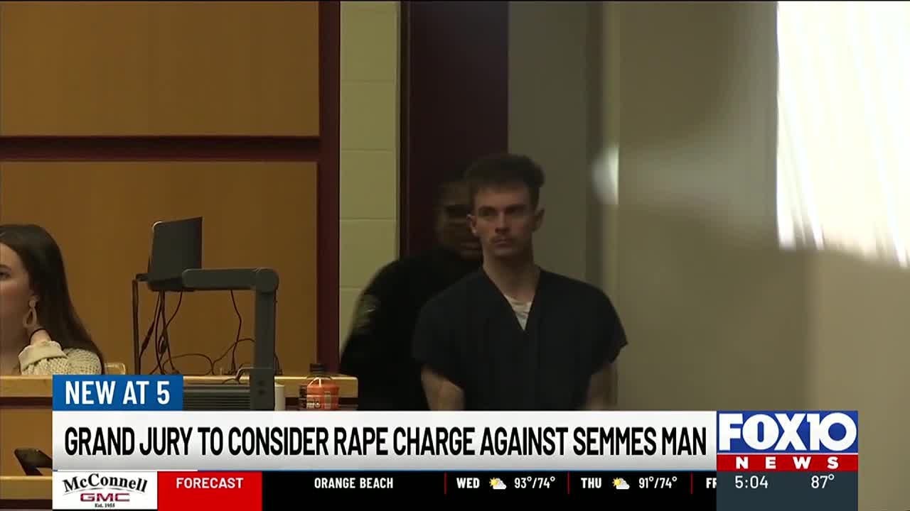Grand jury to consider rape charges against Semmes man - YouTube