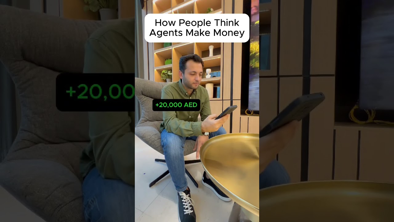 How Dubai Real estate Agents Make Money  