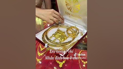 Bộ vàng cưới 2 cây rước nàng | Tiệm Vàng Kim Hạnh 2 Thủ Đức