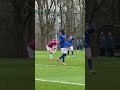 What a finish 🔥😱 Ray Robert with the outrageous diving header for our Under-18s at Burnley!