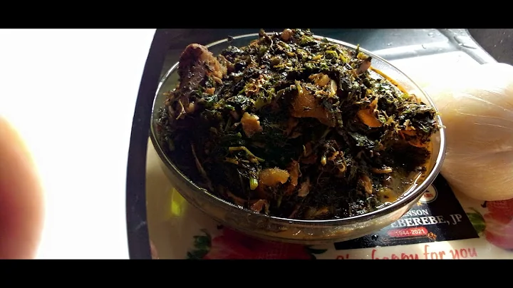 SPECIAL DELICIOUS BITTERLEAF AND WATER LEAF SOUP/ YOU CAN'T SAY NO