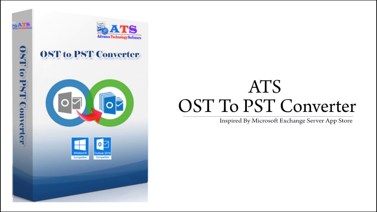 ⁣Convert Exchange OST file into PST file, office365 & Live Exchange