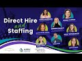Direct hire vs staffing agency for us nurses