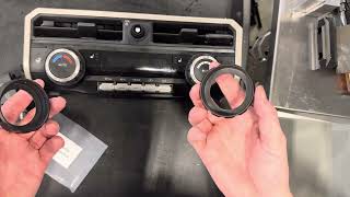 Teton Workshop climate knob cover install