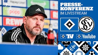 RE-LIVE: PRESSEKONFERENZ MIT STEFFEN BAUMGART I 23. Spieltag I HSV vs. SV Elversberg image