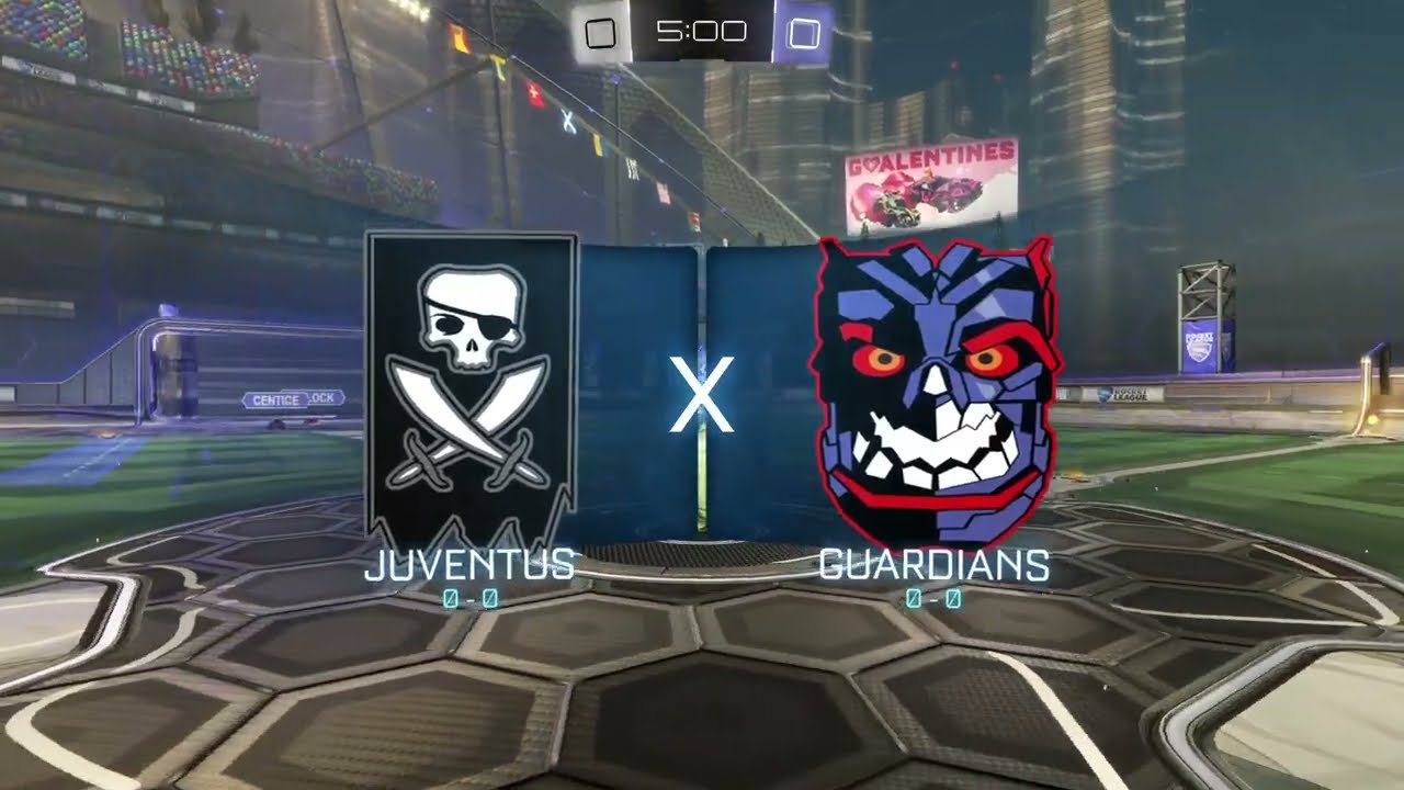Novo clube juventus no Rocket League