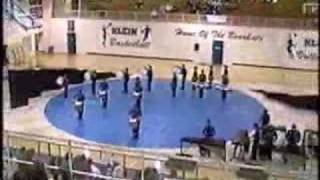 Cy-Springs Indoor drumline Blue View 03-04