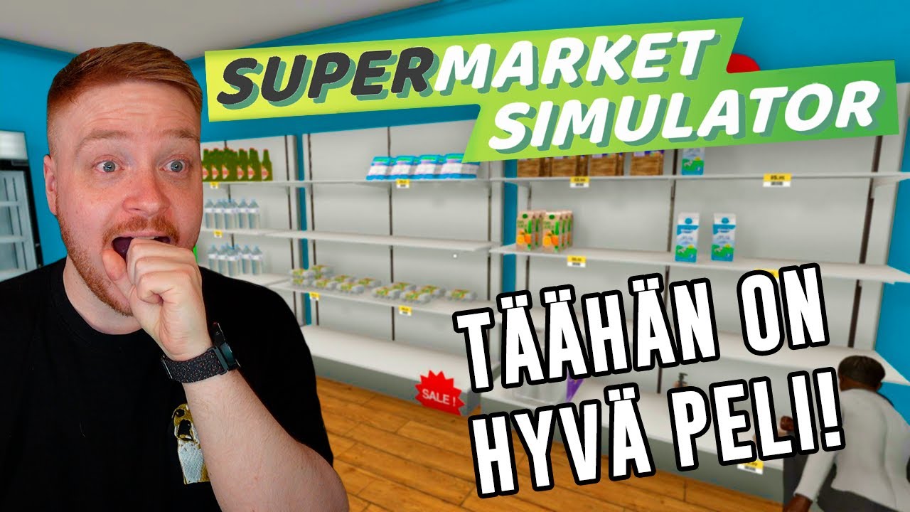 Valikoimien ja tilojen laajennushommia! Supermarket Simulator #2