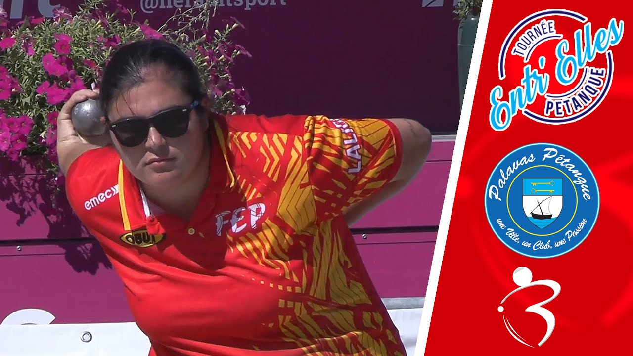 Miniature : Après poules ESPAGNE vs TRONCHE : International triplette féminin de Palavas-les-Flots - Pétanque