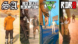 Shooting Duel in GTA & RDR Games | EPIC DUEL screenshot 5