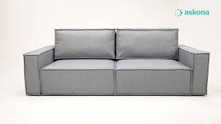 The Klark With Wide Armrests, Anatomical Mattress And Pantograph Transformation Mechanism
