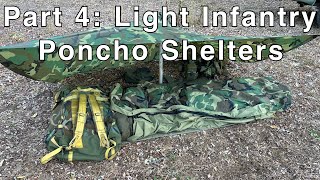 1990 US Army Recon Gear: How to Make a Poncho Shelter