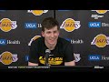 Austin Reaves Postgame Interview | Los Angeles Lakers beat Oklahoma City Thunder 123-117