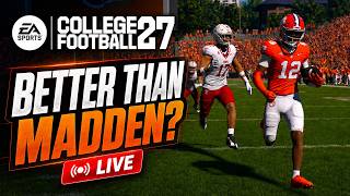 An ENTIRELY New Way to Play College Football 27 LIVE