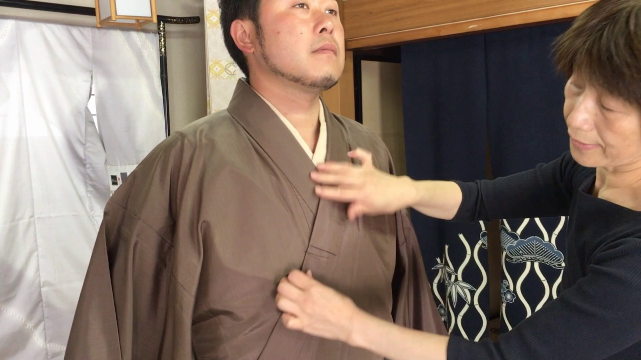 男性着付け・着流し