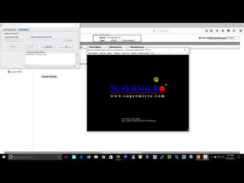 IPMI/KVM Demo of SuperMicro Mini-ITX Server Auction #1