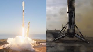 SpaceX Starlink 225 launch and Falcon 9 first stage landing, 21 January 2025