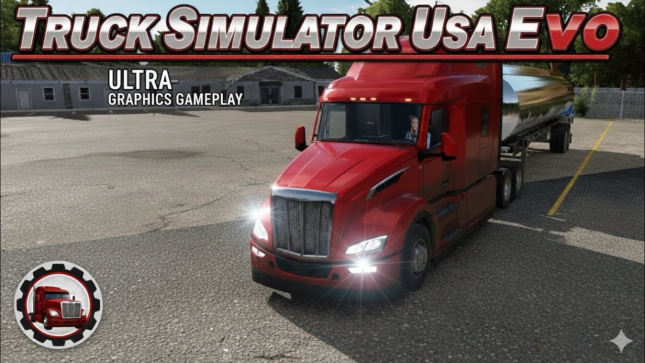 Truck Simulator USA Evo Ultra Graphics Gameplay | Android Best Truck Game 2025