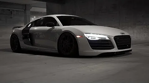 [4K] TWIN TURBO BAGGED R8 V10 PLUS