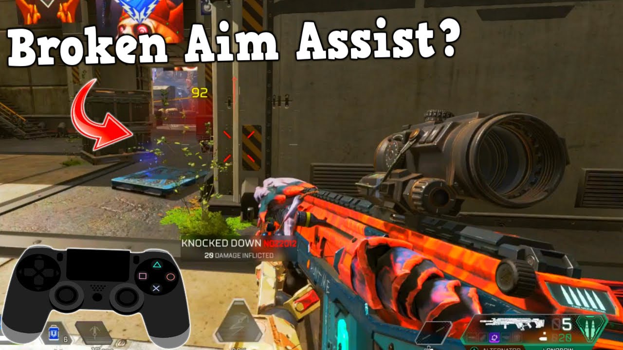 Ulykke flyde over Konkret Console Aim Assist in Apex Legends is Overpowered? - YouTube