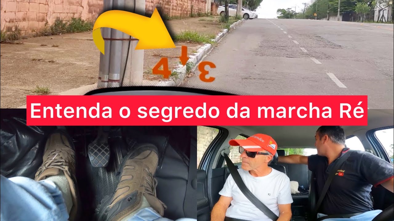 Como fazer marcha ré no exame de Direção