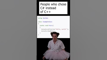 Which is better C# or C++. #soft #technology #programming