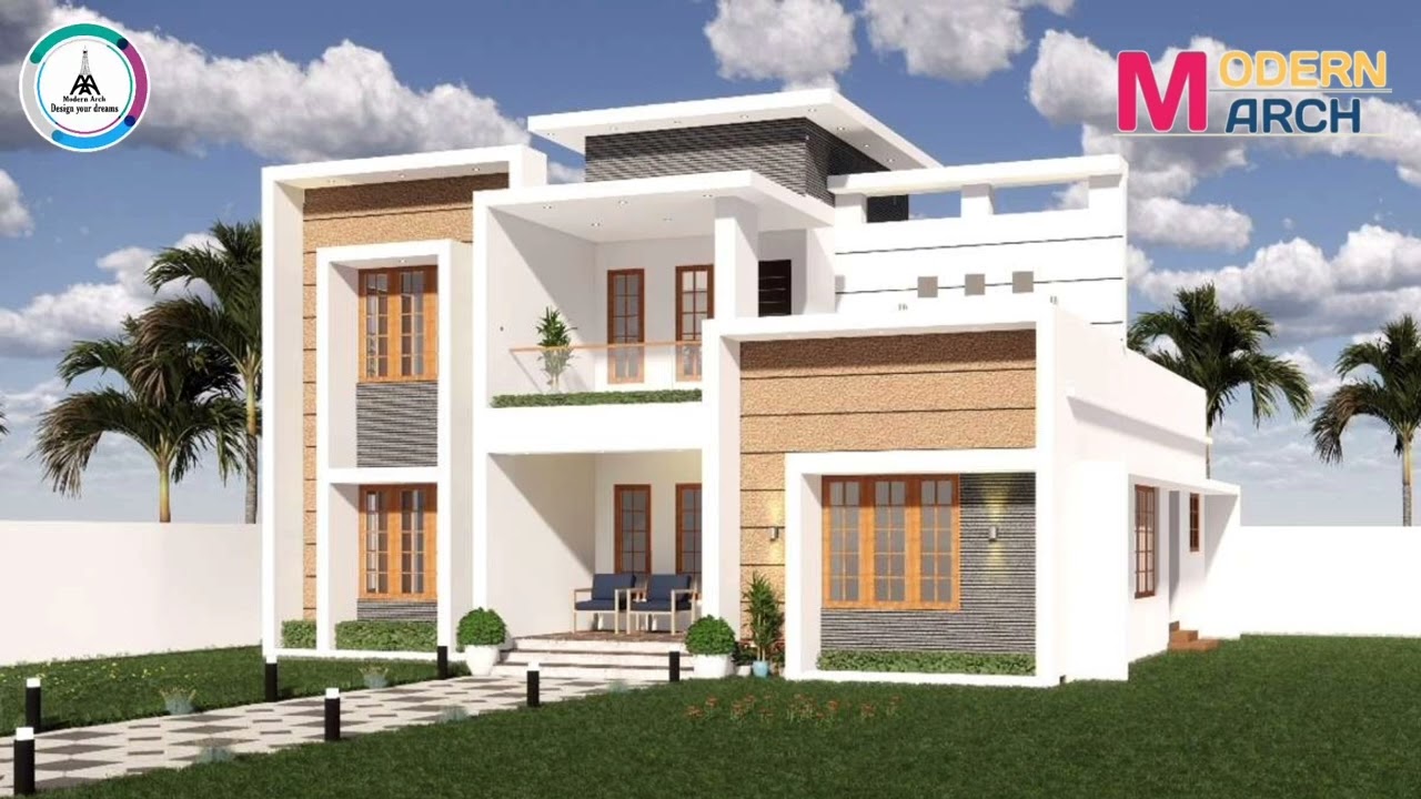🔝 100 modern 2 floor house elevation design | Double floor home front elevation design 2024 luxury 🏡