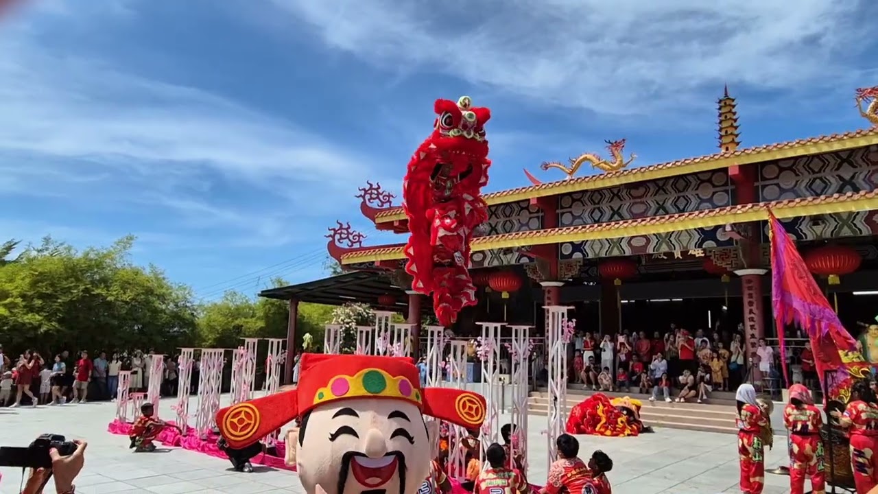 2026 Sabah Lion Dance Performance at Puh Toh Si Chinese Temple Kota Kinabalu 